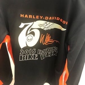 Harley Davidson Mens XL Willie G Daytona Bike Week Hoodie